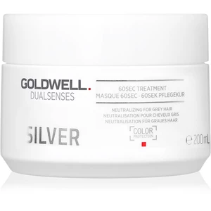 Goldwell Maska pro blond a šedivé vlasy Silver (60sec Treatment) 200 ml