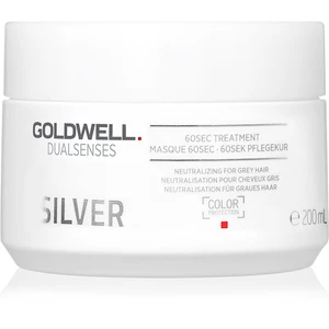 Goldwell Maska pro blond a šedivé vlasy Silver (60sec Treatment) 200 ml