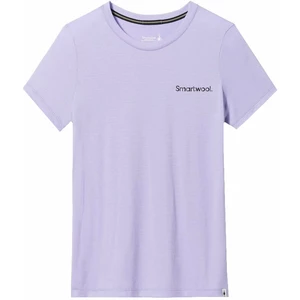 Smartwool Women's Explore the Unknown Graphic Short Sleeve Tee Slim Fit Ultra Violet S