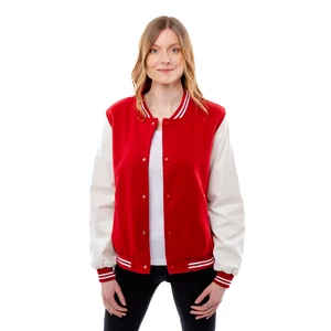 Women's Baseball Jacket GLANO - Red