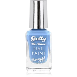 Barry M Gelly Hi Shine lak na nehty odstín Berry Parfait 10 ml