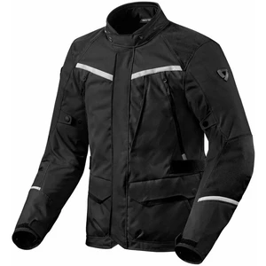 Rev'it! Voltiac 3 H2O Black/Silver 3XL Textilná bunda