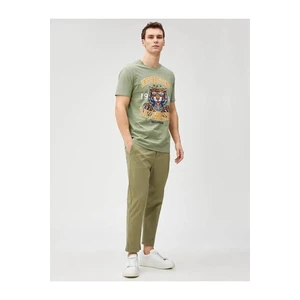 Koton T-Shirt - Green - Regular fit