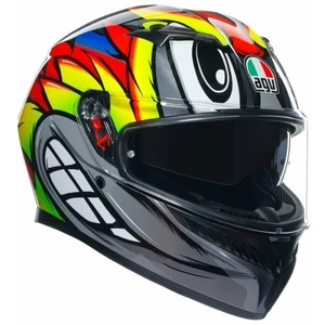AGV K3 Grey/Yellow/Red L Casque