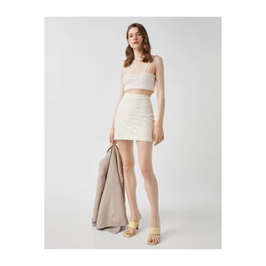 Koton Lace Mini Skirt