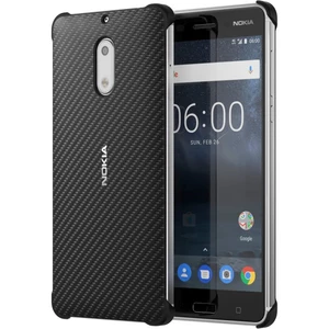 Eredeti tok Nokia Carbon Fibre CC-802 for Nokia 6, Black