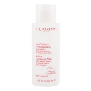 Clarins Velvet Cleansing Milk mleczko oczyszczające do wszystkich typów skóry 400 ml