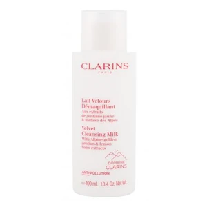 Clarins Velvet Cleansing Milk mleczko oczyszczające do wszystkich typów skóry 400 ml