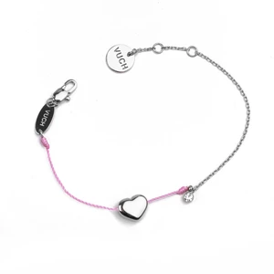 Vuch Shiny Heart Pink Bracelet