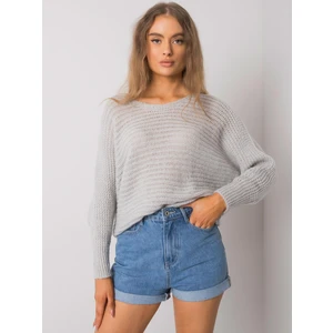 OCH BELLA Gray knitted sweater