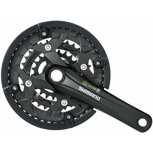 Shimano Alivio T4010 Crankset 175mm 44/32/22 Teeth 9 Speed Black w Octalink