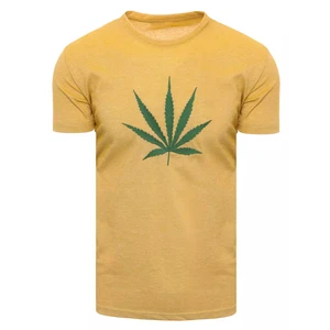 Yellow men's T-shirt Dstreet