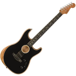 Fender American Acoustasonic Stratocaster Schwarz