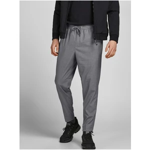 Jack & Jones Frankie Grey Annealed Trousers - Men