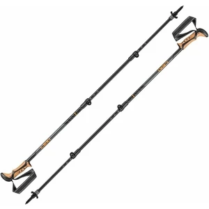 Leki Khumbu AS Trekingové palice 110 - 145 cm Dark Anthracite/Orange/Black