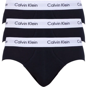 Calvin Klein 3 PACK - pánské slipy U2661G-001 S