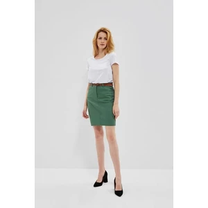 pencil skirt with belt