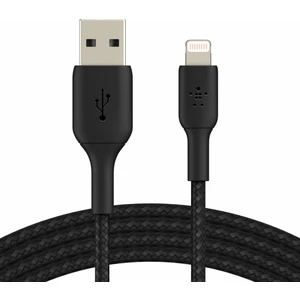 Belkin Boost Charge Lightning to USB-A  Fekete 2 m USB kábel