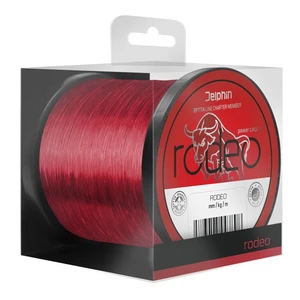 Delphin vlasec rodeo červený - průměr 0,28 mm / nosnost 6,4 kg / návin 1200 m