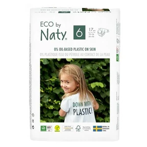 Naty Nature Plienky jednorázové 6 Junior 16+kg 17 ks