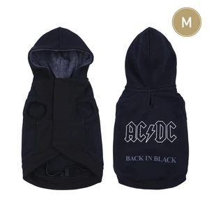 DOG SWEATSHIRT M COTTON BRUSHED ACDC