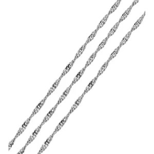 Brilio Silver Stříbrný řetízek Lambáda 45 cm 471 086 00009 04