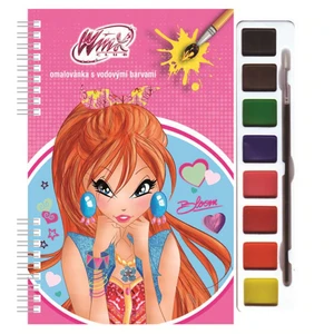 Omalovánky s barvami Winx Club