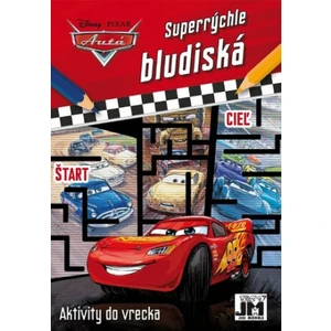 Superrýchle bludiská Autá -- Aktivity do vrecka