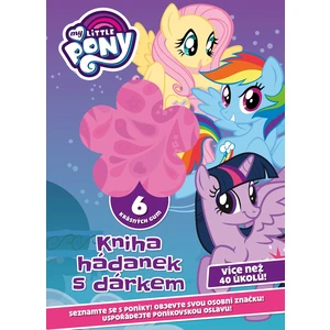 My Little Pony - Kniha hádanek s dárkem [Kniha - omalovánky]