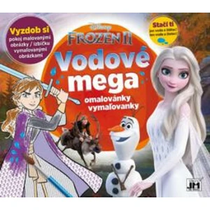 JIRI MODELS Mega omalovánky vodové Frozen 2 (Ledové Království)