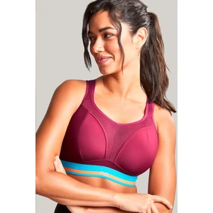 Podprsenka bez kostic Panache SPORT 7341 - PANPCRBE/brusinková / 34E PAN1M002-CRBE