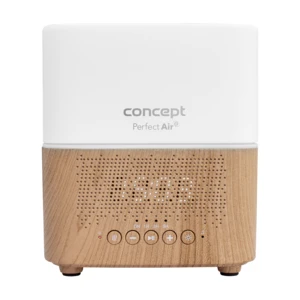 Concept DF2010 Perfect Air Light Wood aroma difuzér bluetooth přehrávač a budík 1 ks