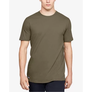 Tričko Under Armour Tactical pánske, zelená farba, jednofarebné