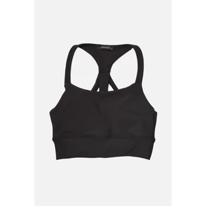 Trendyol Black Cord Detailed Sports Bra