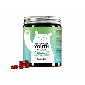 Bears With Benefits Vitamíny pre pleť s ceramidmi bez cukru Hey Flawless Youth anti-age 60 ks