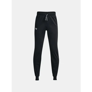 Under Armour BRAWLER 2.0 TAPERED PANTS Chlapecké tepláky 1361711-001 Black YL