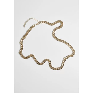 Long Basic Chain Necklace Gold One Size