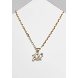 One Hundred  Diamond Necklace Gold