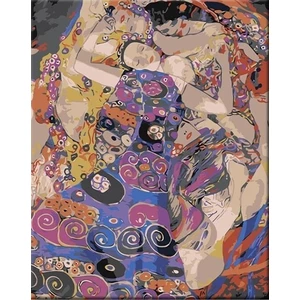 Zuty Malowanie po numerach Dziewica (Gustav Klimt)