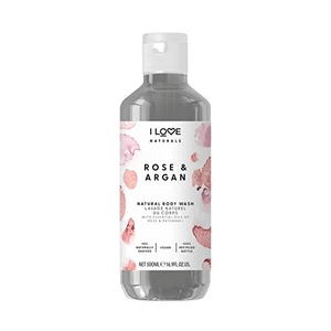 I Love Hydratační sprchový gel Naturals Rose & Argan (Body Wash) 500 ml