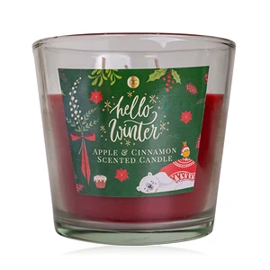 Accentra Vonná svíčka Hello Winter (Scented Candle) 13,5 x 12,5 cm