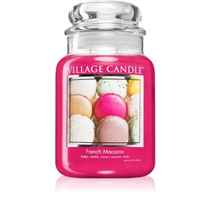 Village Candle Vonná sviečka v skle - French Macaroon - Francúzske makrónky, veľká