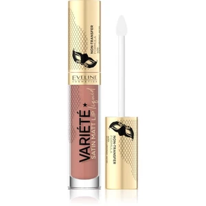 Eveline Cosmetics Variété tekutá rtěnka s matným finišem odstín 01 Caramel Cake 4,5 ml