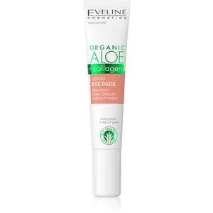 Eveline Cosmetics Organic Aloe+Collagen očný gél proti opuchom a tmavým kruhom 20 ml