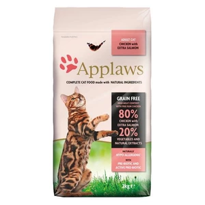 Krmivo Applaws Cat kuře & losos 2kg