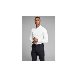 White Slim Fit Shirt Jack & Jones Parma - Men