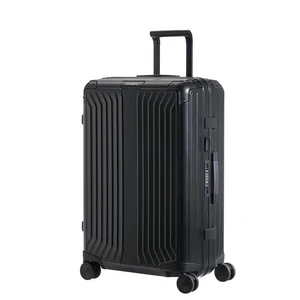 Samsonite Hliníkový cestovní kufr Lite-Box Alu M 71 l - černá