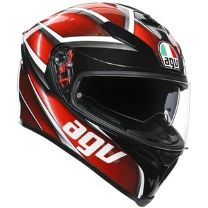 AGV K-5 S Tempest Black/Red S/M Helm