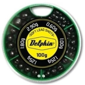 Delphin Soft Lead Shots (Green Box) 100g/0,6-2,9g