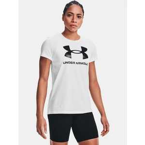 Dámské triko Under Armour Live Sportstyle Graphic SSC  White  S